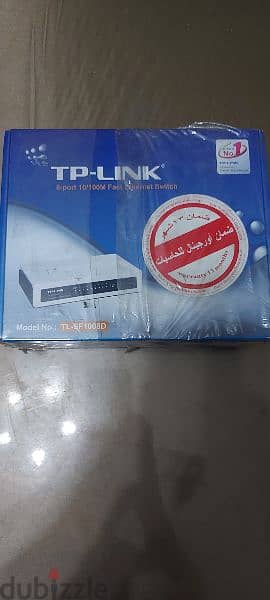 TP-Link Desktop Switch, 8-Port, 10-100Mbps, TL-SF1008D  