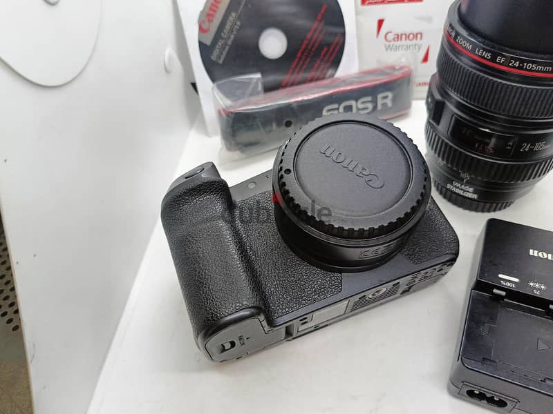 Canon R +24-105 f 4 +bag+ peper pric good 5