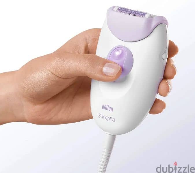 Braun Silk epil 3-3170 Legs Epilator with Massage Cap براون سيلك ابيل 1