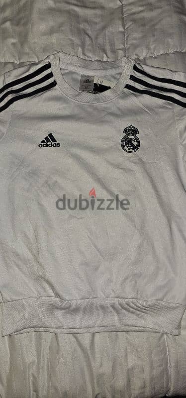 Adidas Real Madrid Climalite, new, kids size 14 تيشرت كورة مدريد 9