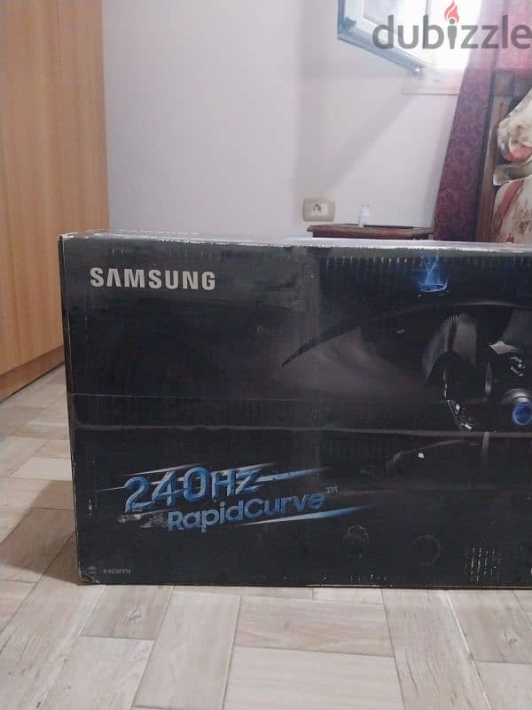 شاشة Samsung 240hz curved 27inch 4