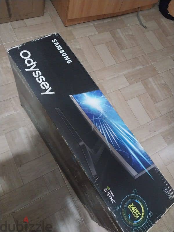 شاشة Samsung 240hz curved 27inch 7