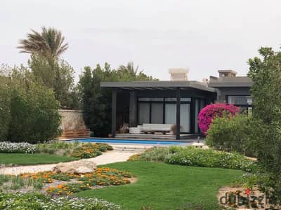 Full sea view villa with pool and fully finish in Soma Bay Hurghada