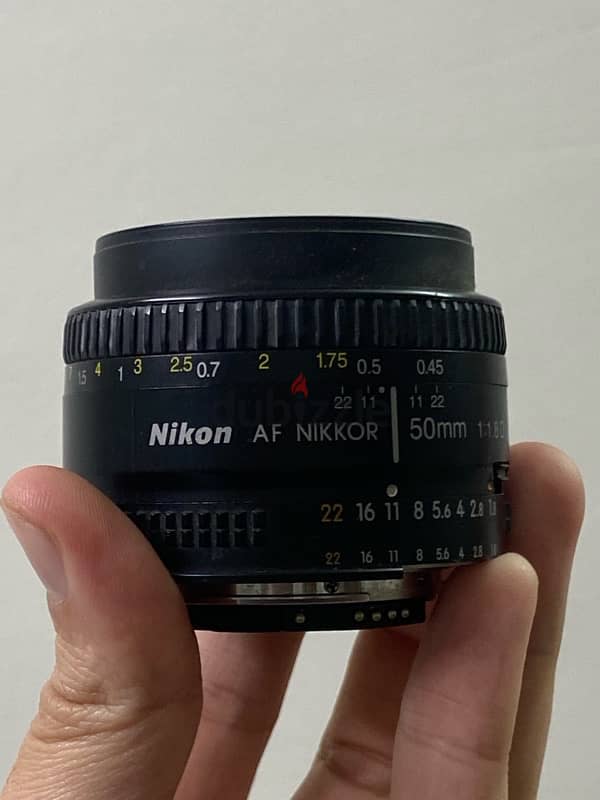 nikon lens 50 mm 1.8D 5