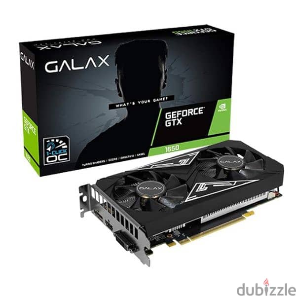 Gtx 1650 GALAX 4GB استعمال شهرين بالظبط لسا فالضمان 0