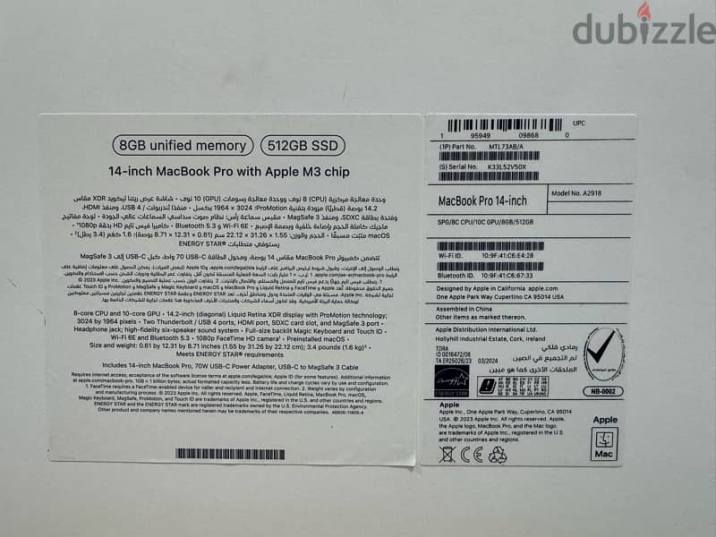 MacBook Pro M3 chip 14-inch 0