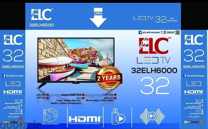 شاشات ELC سمارت  40 بوصة جديدة بقفل مصنعها بالضمان 1