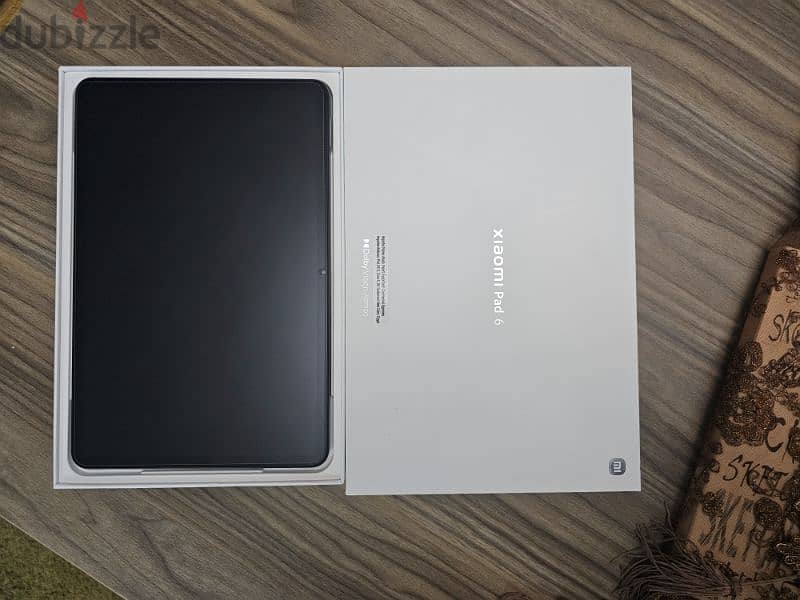 xiaomi pad 6 tablet + pen حالة ممتازة و بالضمان 1