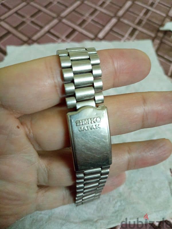 ساعه seiko5 اتوماتيك ياباني اصلي حاله ممتازة ،، بدون فصال 7