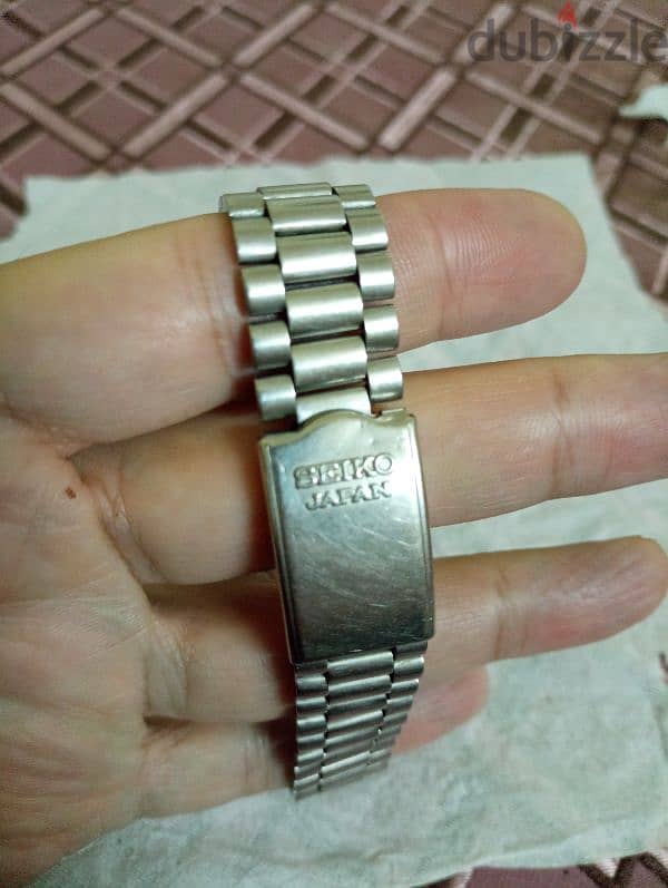 ساعه seiko5 ياباني ،، اتوماتيك ،، حاله ممتازة ، بدون فصال 8