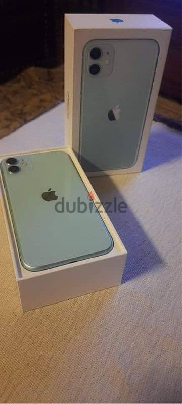 iphone 11 storage 64 2sims color mint green in very good condition 1