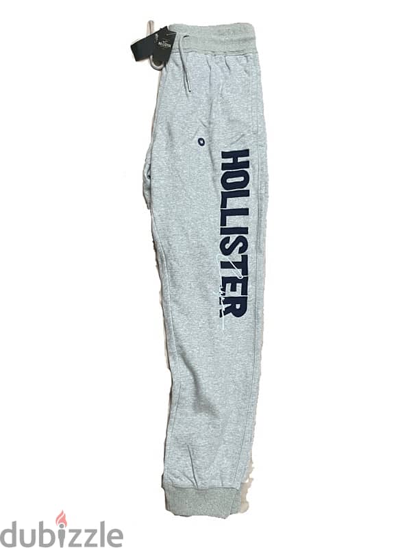 Hollister sweatpants (gray/black) 0