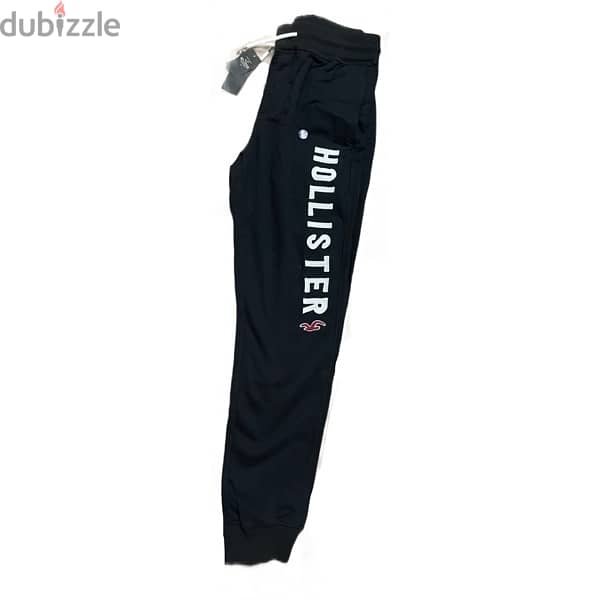 Hollister sweatpants (gray/black) 1