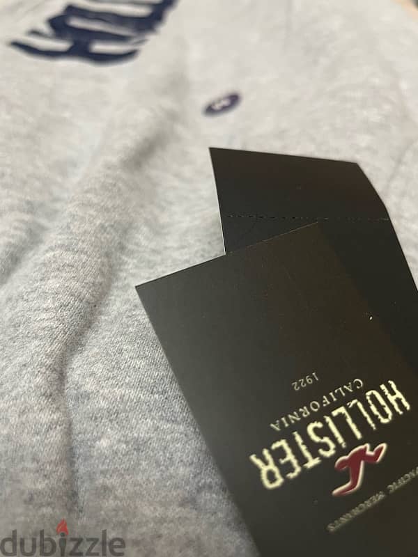 Hollister sweatpants (gray/black) 3