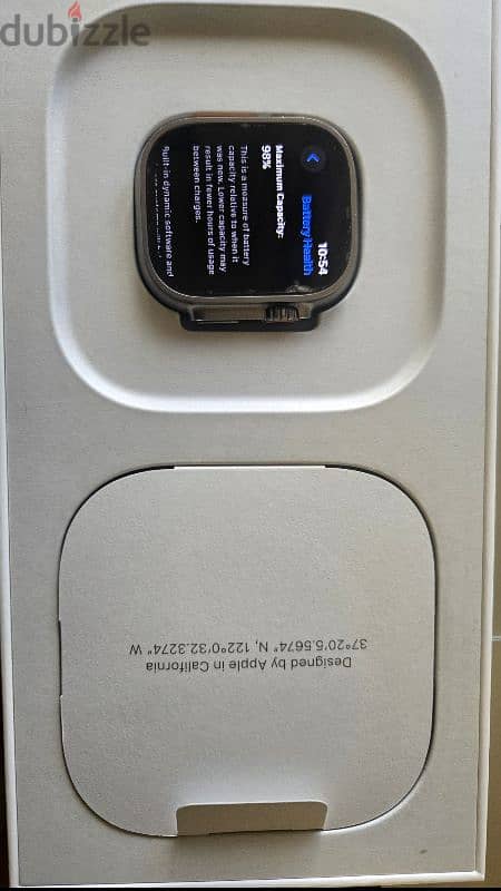 apple watch ultra1 like new mint condition 6