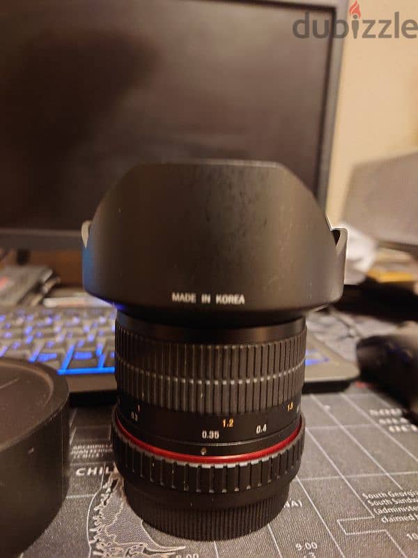 Rokinon wide angle lens 1