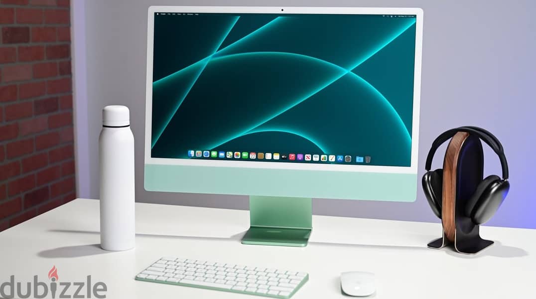 iMac (24-inch, M1 Chip with 8-Core CPU and 8-Core  GPU, SSD 512GB 3