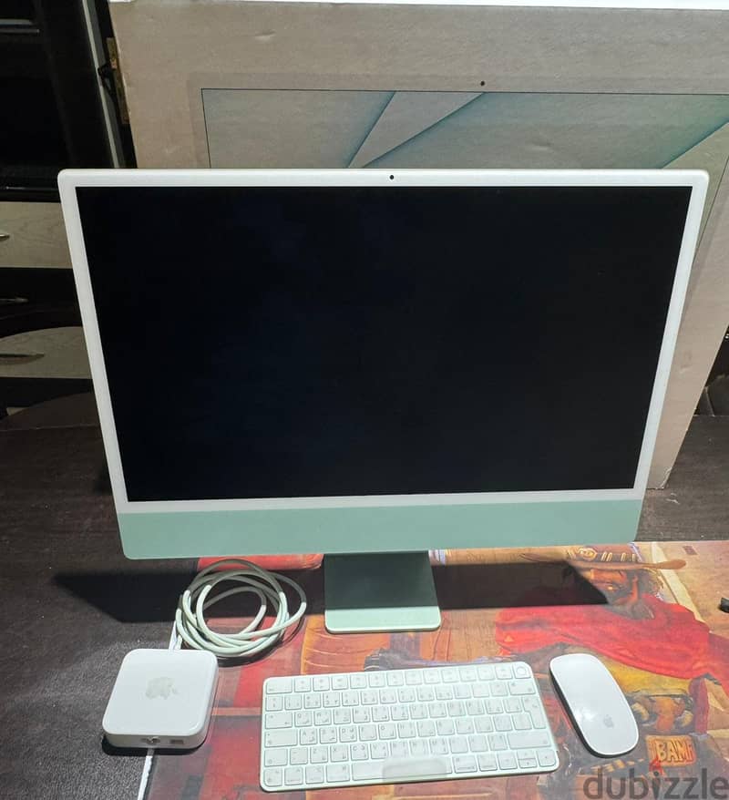 iMac (24-inch, M1 Chip with 8-Core CPU and 8-Core  GPU, SSD 512GB 11