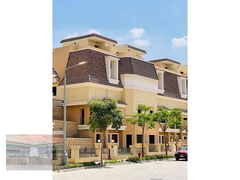 S villa with Garden for sale in sarai new cairo 0