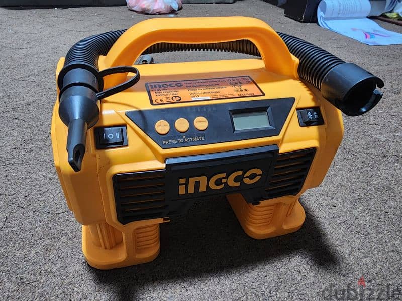 Ingco digital compressor and blower 1