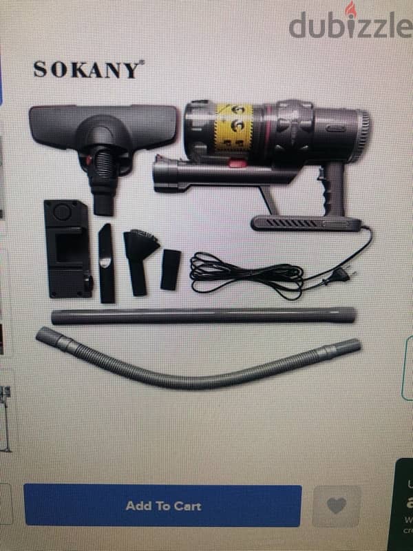 Sokany vaccum cleaner 2000W 1