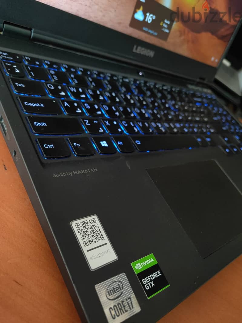 lenovo legion 5 core i7 الجيل العاشر+ nvidia gtx 1660ti 6gb+120hz 3