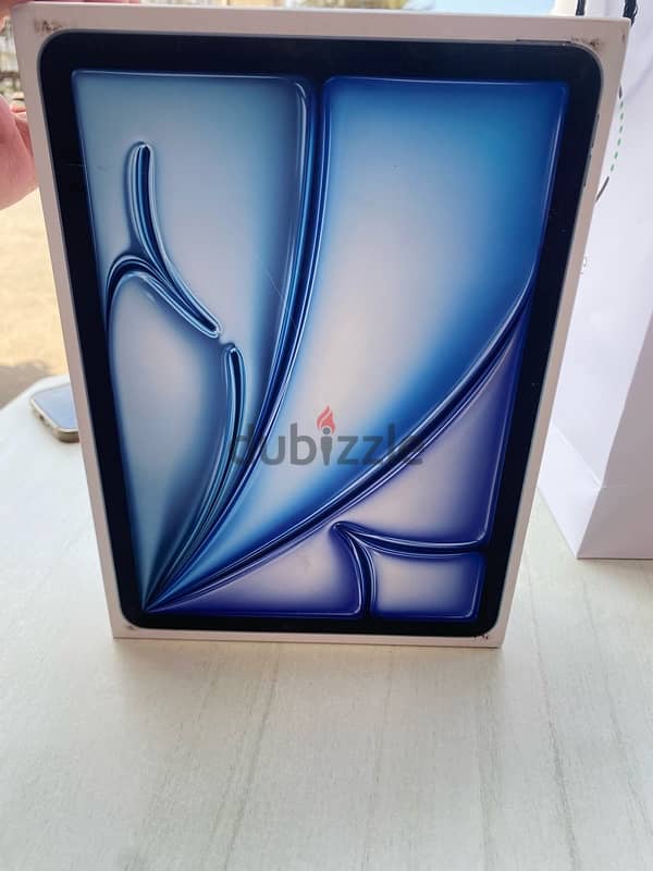 Ipad Air M2 11 Inch 256 GB Blue جديد متبرشم 0