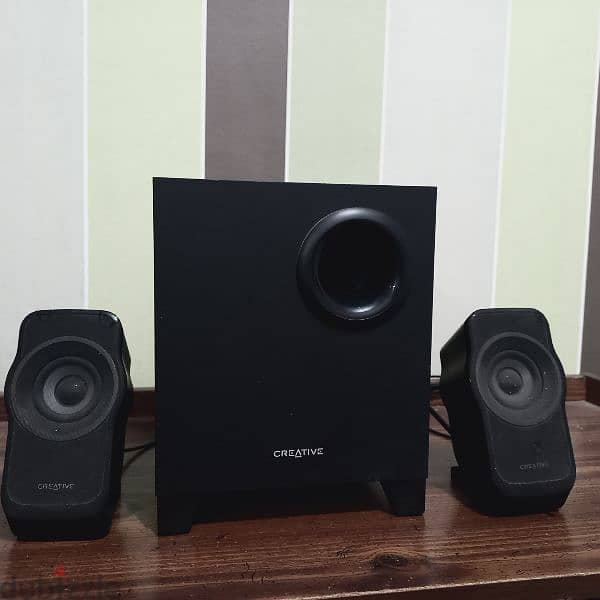 Creative wired 8W Sub speakers 0