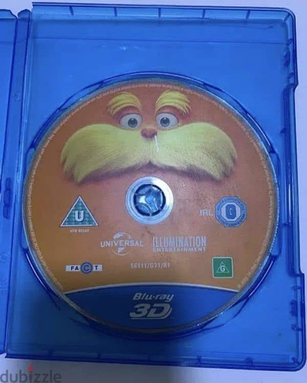 The lorax movie 3D BLU-RAY animation 1