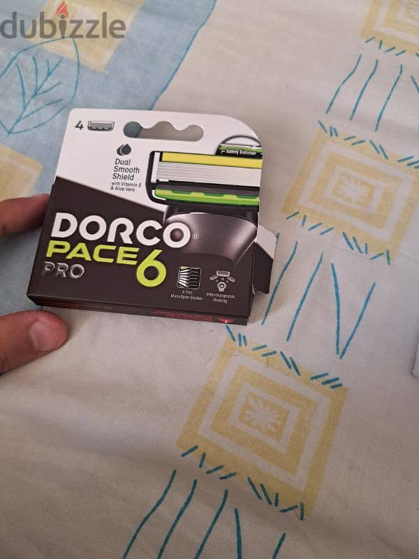 شفرات ماكينة حلاقة دوركو dorco pace 6 pro 0