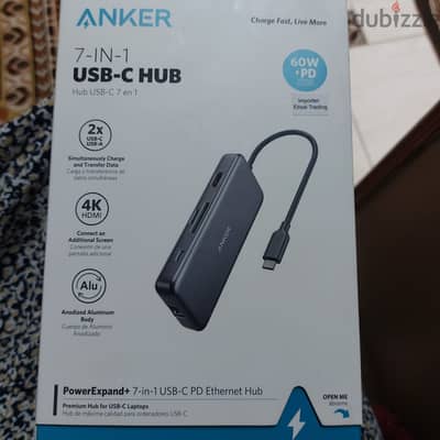 Anker USB C Hub, PowerExpand+ 7-in-1 USB C