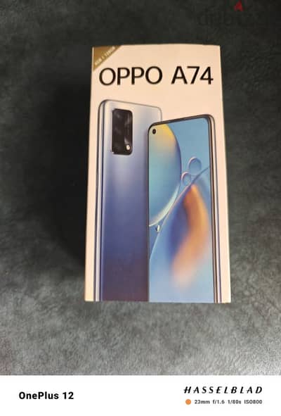 Oppo A74 بحاله ممتازه