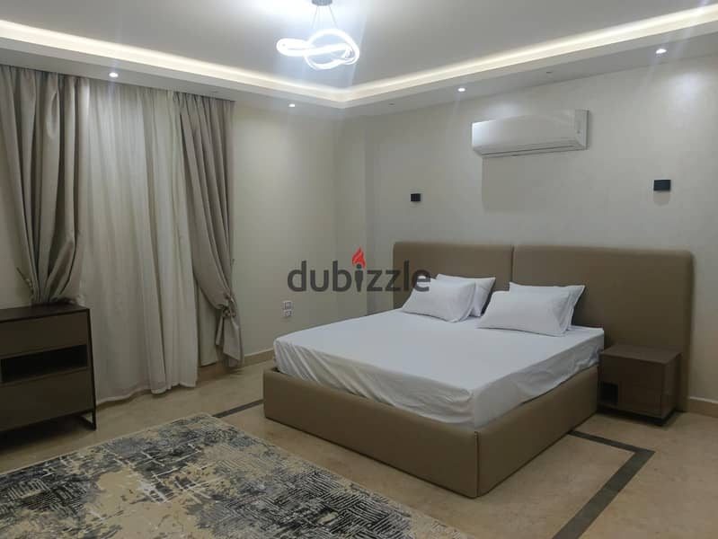 250 sqm apartment for rent, furnished, ultra super luxury, inside Zayed House, next to Juhayna Square and Mall of Arabia 0