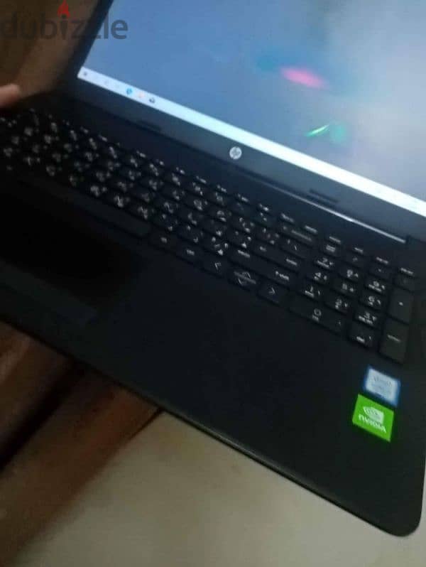 Hp 15  جيل سابع i3 بكارتين شاشة حاله روعه 0