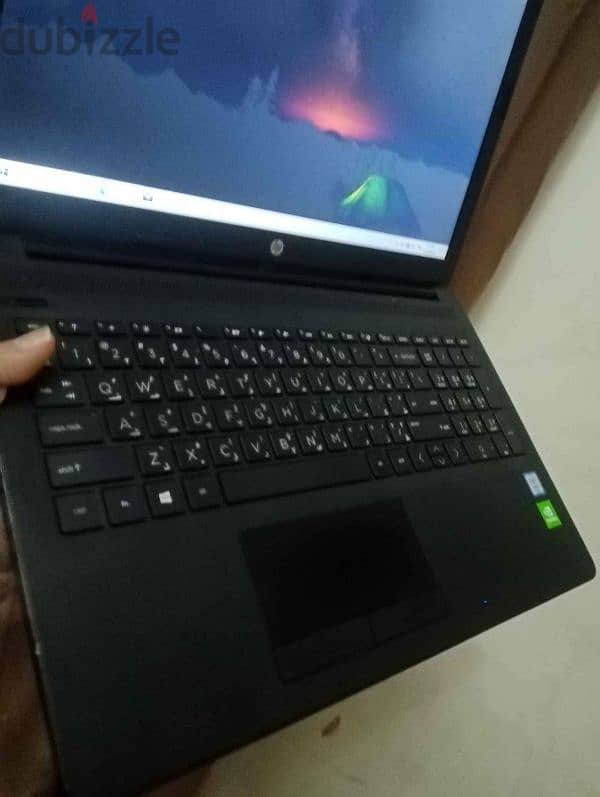 Hp 15  جيل سابع i3 بكارتين شاشة حاله روعه 2