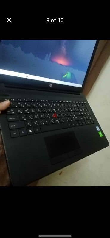 Hp 15  جيل سابع i3 بكارتين شاشة حاله روعه 3