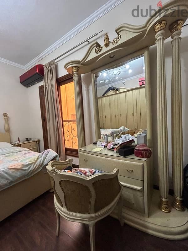 Master bedroom  اوضة نوم كاملة ماستر خشب زان 6