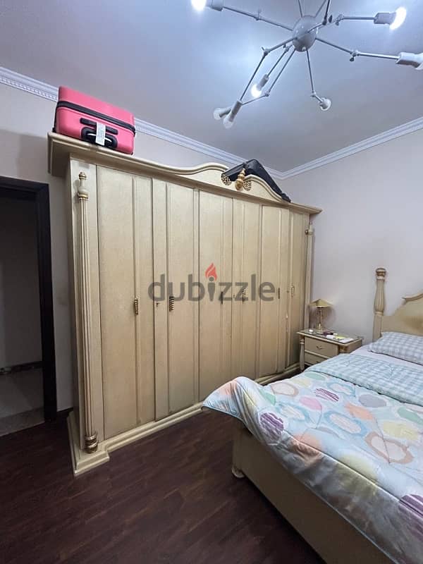 Master bedroom  اوضة نوم كاملة ماستر خشب زان 12