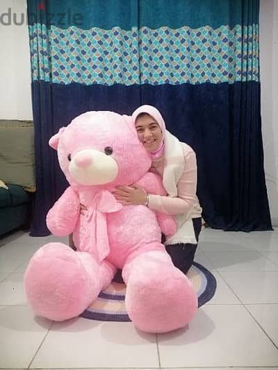 huge pink bear