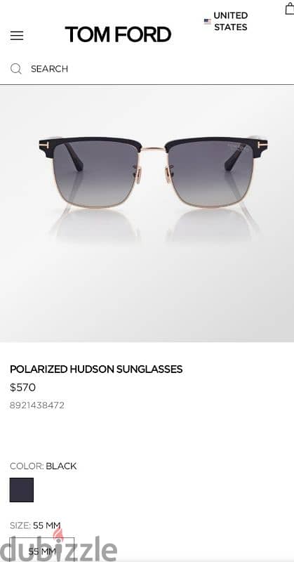 Original Italian Tom Ford sunglasses 1