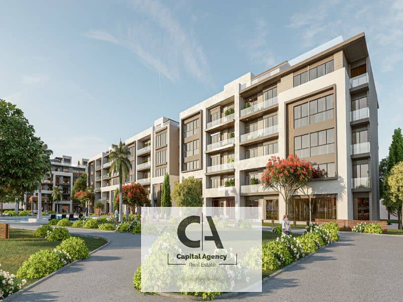 Distinctive apartment for sale 3/4 finished with a 40% cash discount in Azad Compound in the heart of the settlement next to the American Universty 0