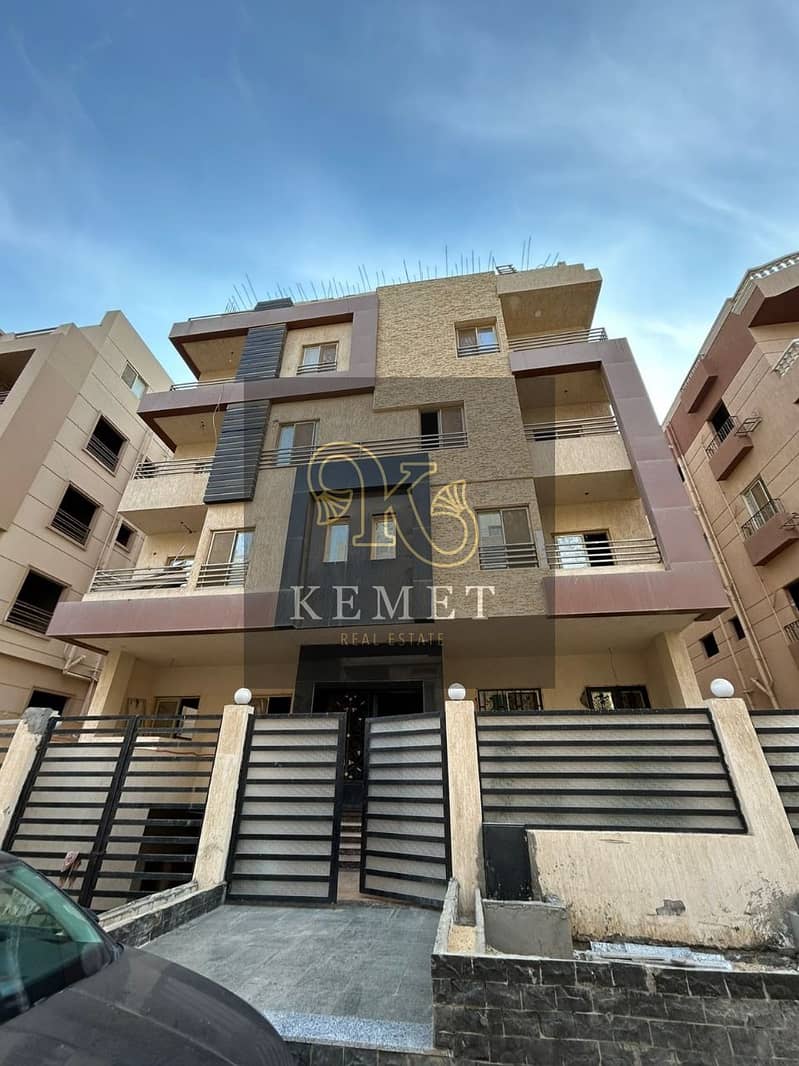 apartment for sale 182m , ready to move ,first floor ,prime loction , in Al-Andalus ,NEW CAIRO 0