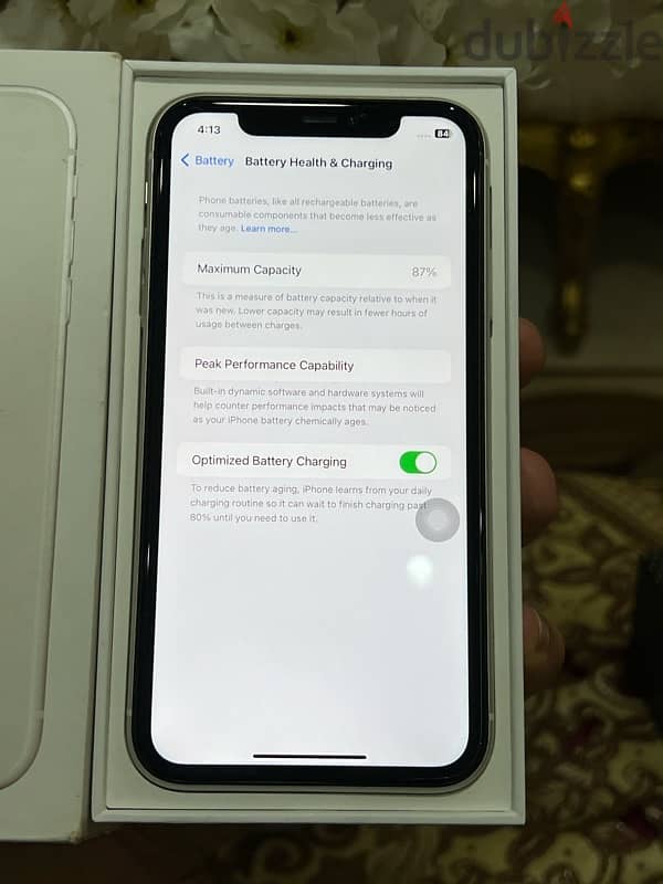 IPhone 11 128GB 87% استعمال خفيف 5