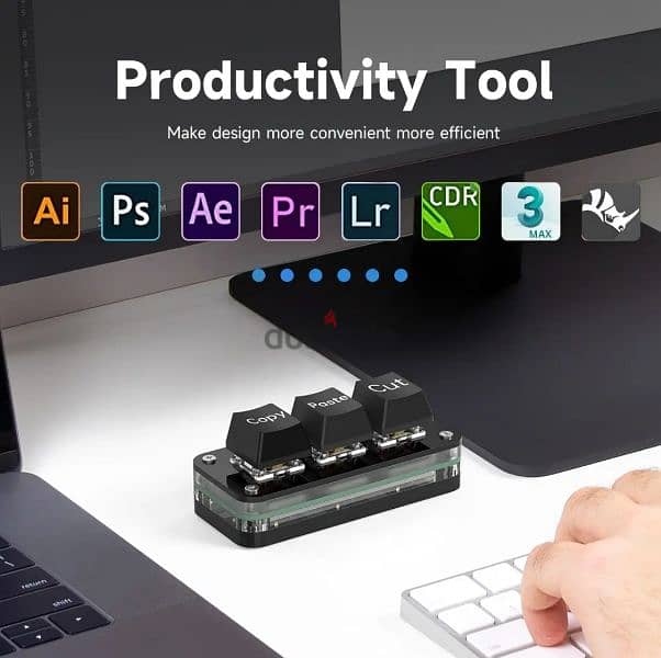 كيبورد 3 مفاتيح ميني قص نسخ ولصق 5