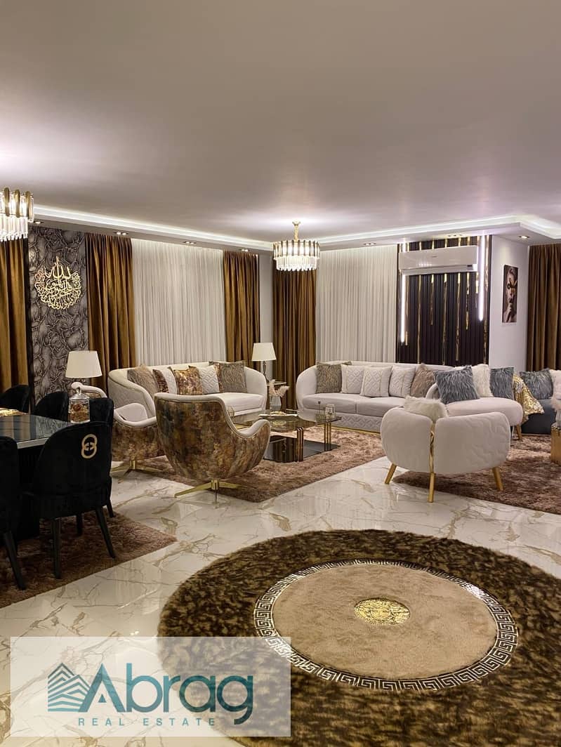 Apartment for sale in Sheikh Zayed Fully finished and furnished  Ready to Move 245 meters 0