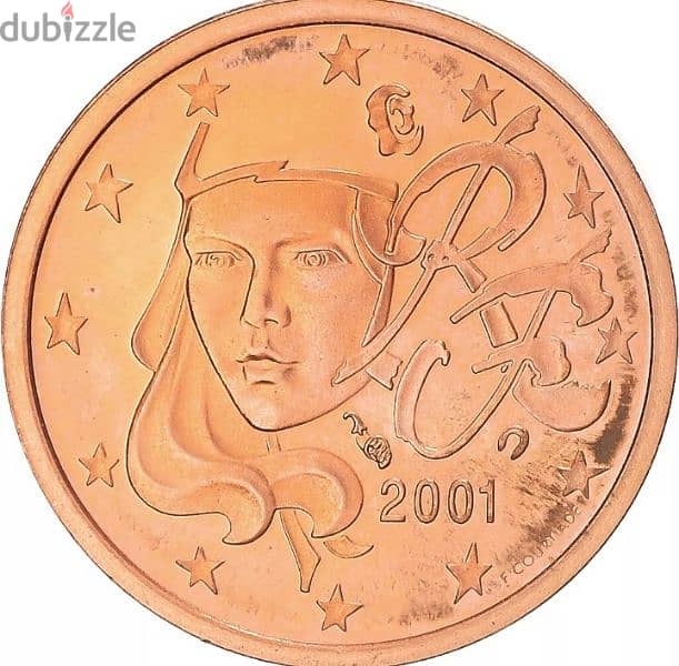 1 cent euro2001 1