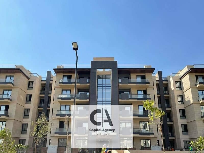 With a special cash discount of 40%, an apartment for sale in 4 rooms + nanny + living in the heart of New Cairo with only 8% down payment Azad 0