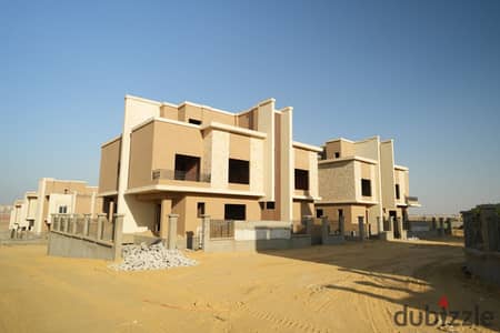 Villa for sale, immediate delivery, on Dahshur Road, next to Silva Compound