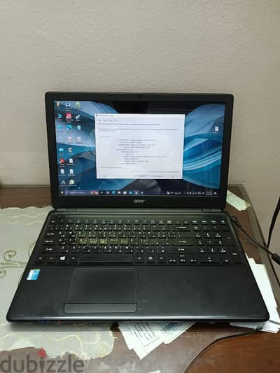 لاب acer كور i5 جيل رابع acer aspire E1-572G