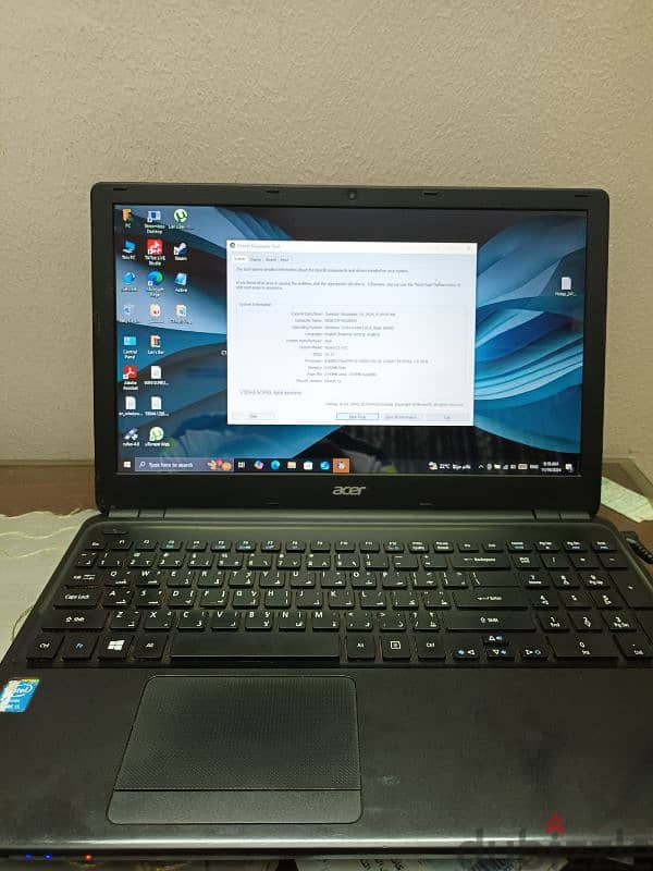 لاب acer كور i5 جيل رابع acer aspire E1-572G 2